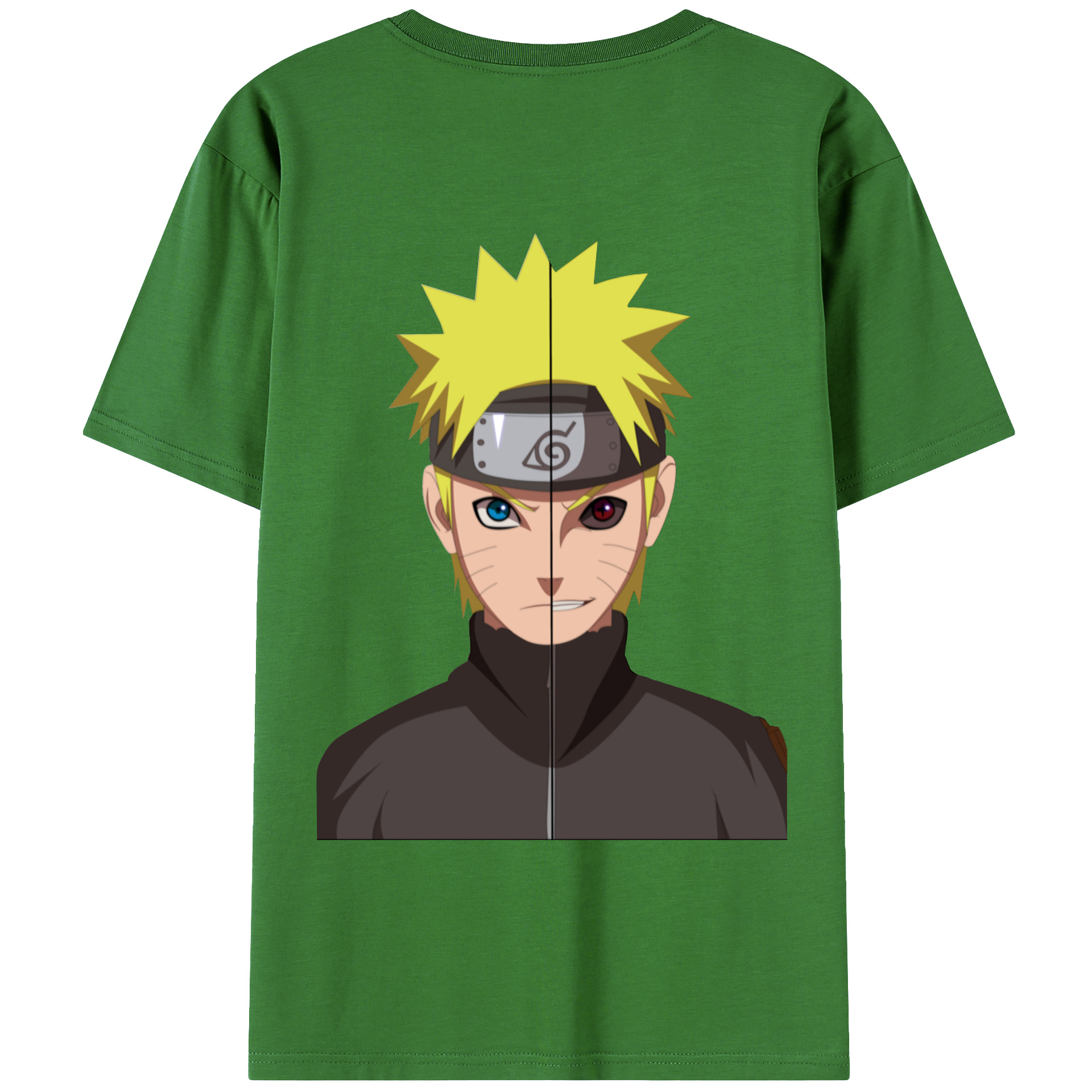 （画像用） NARUTO -ナルト- うずまき ナルト Uzumaki Naruto レディース半袖Tシャツ(バックプリント)